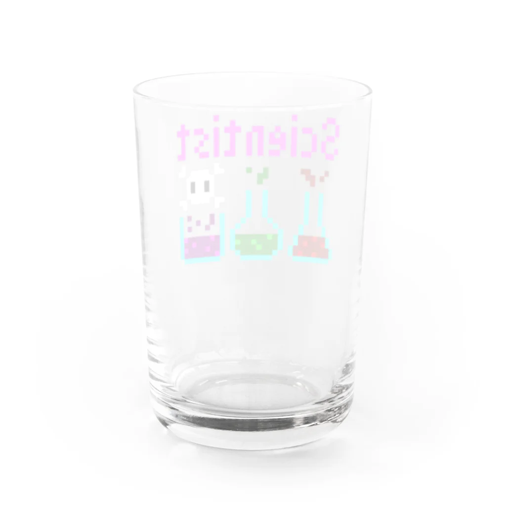 ナチュラルサトシのめへのScientist Water Glass :back