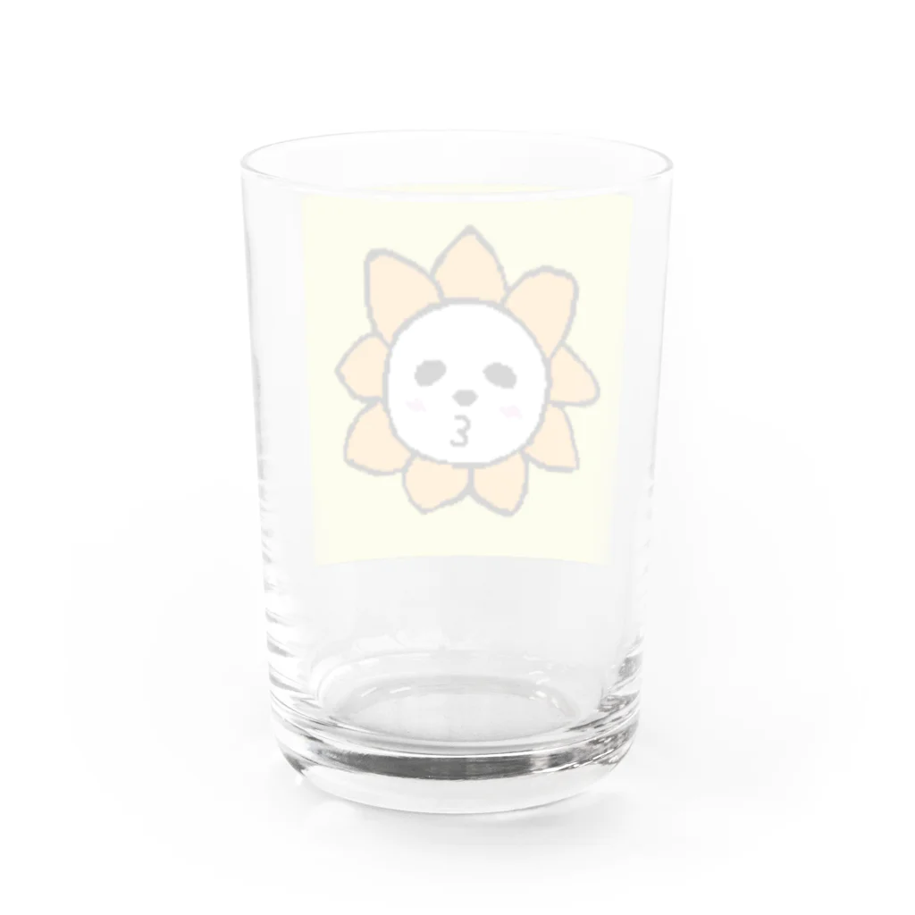 ミスターパンダワールドのフラワーパンダ Water Glass :back