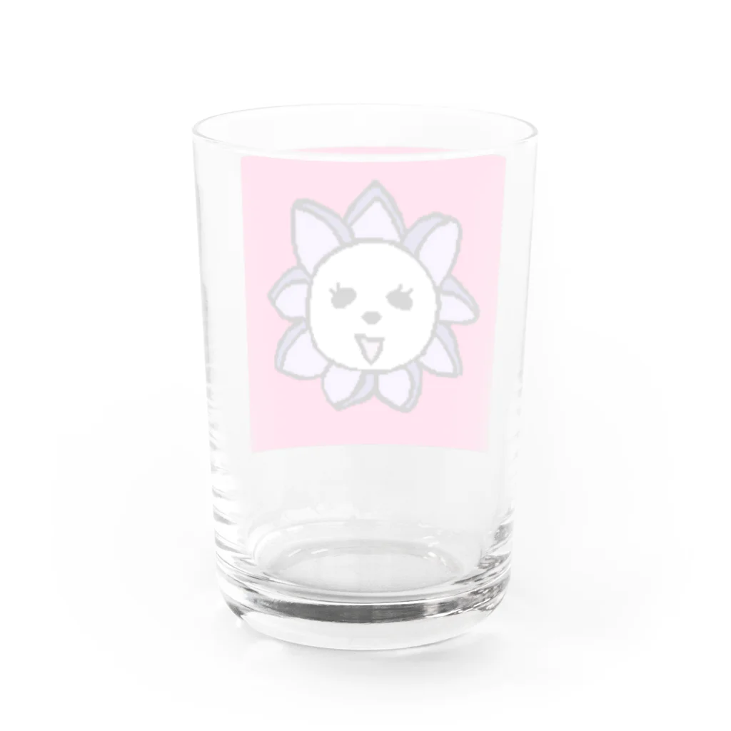 ミスターパンダワールドのフラワーパンダ Water Glass :back