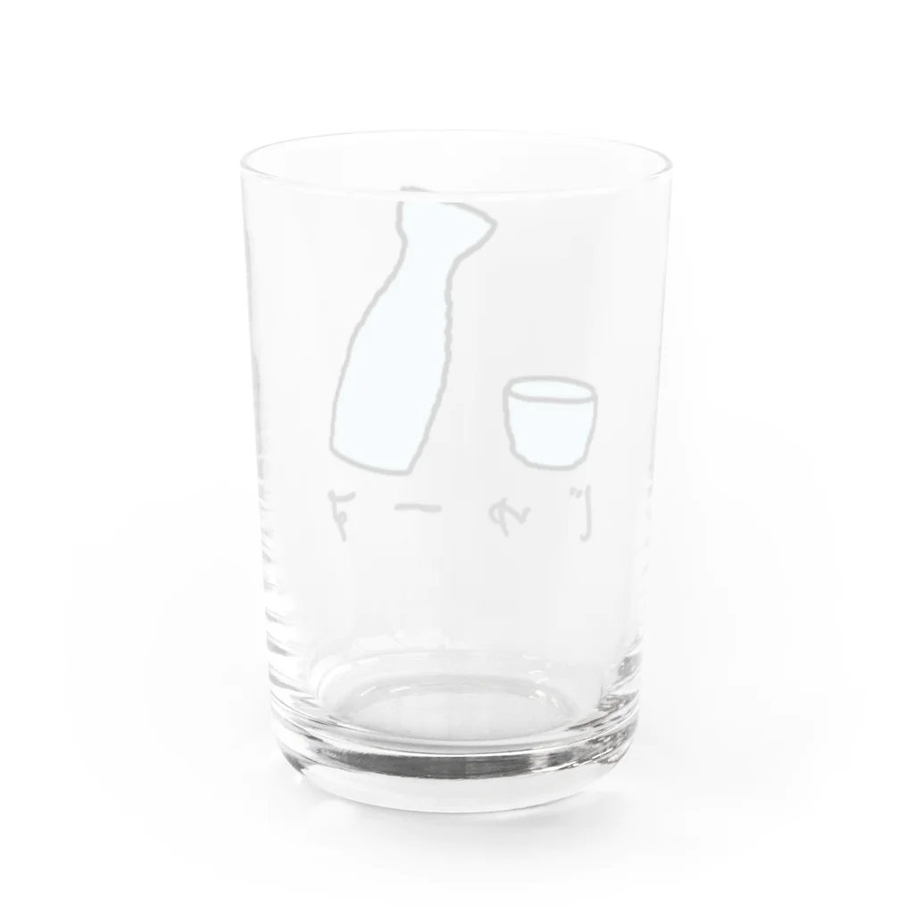 大杉さんチャンネルショップのじゅーす？ Water Glass :back