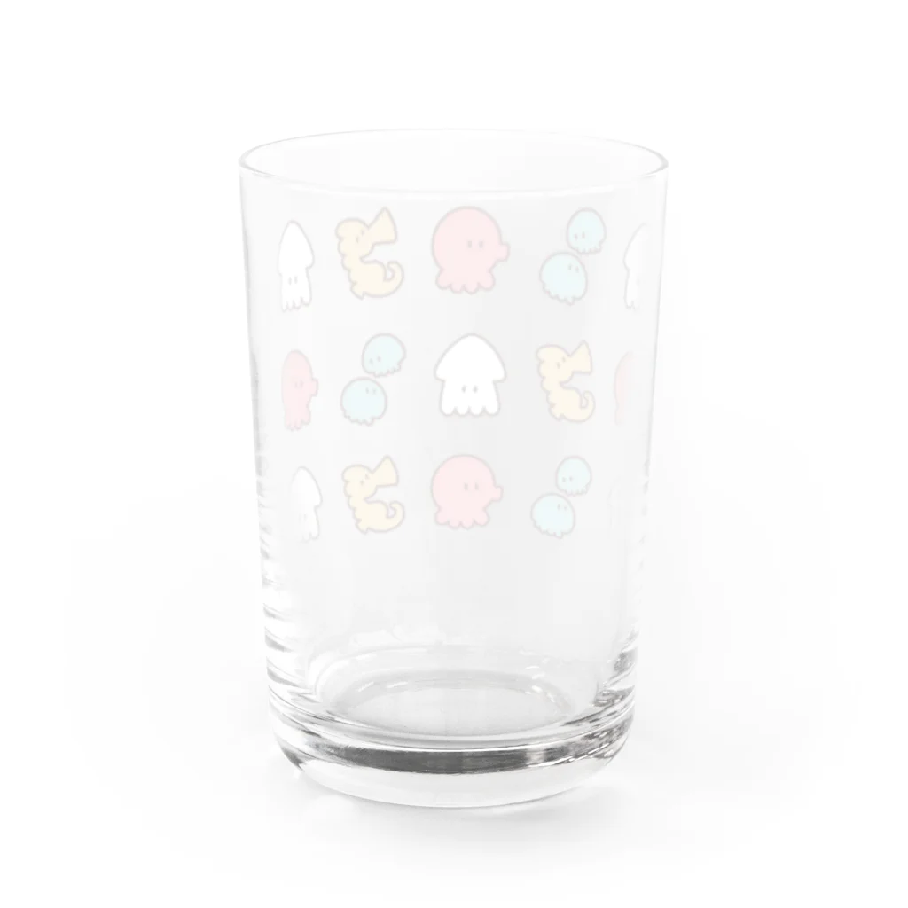 果樹れもね🍋ｲﾗｽﾄﾚｰﾀｰのすいすいむ 5ｘ3 Water Glass :back