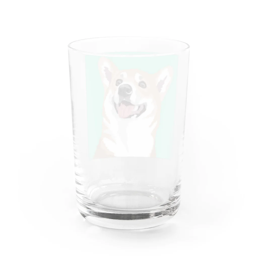 Liv🐾の Corgi コーギー Water Glass :back