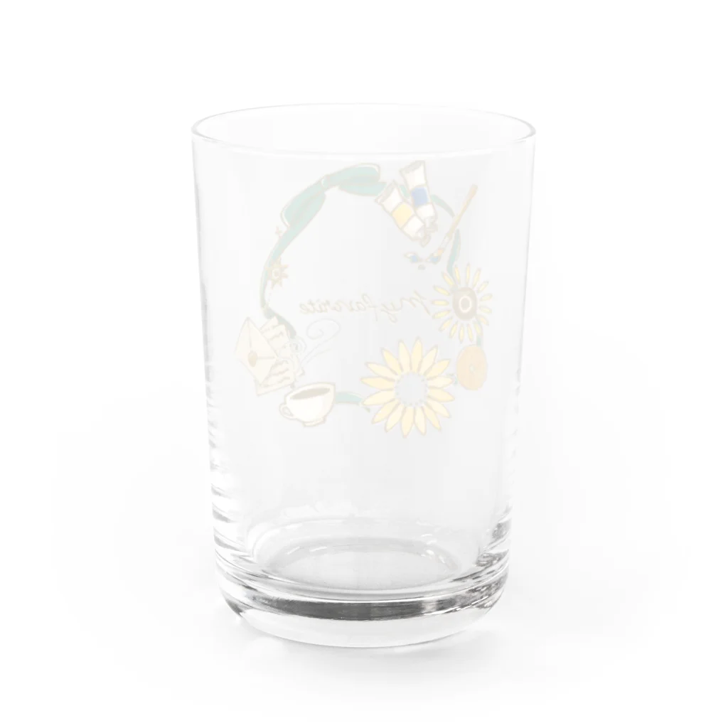 くじら商店の私のお気に入り　Vincelle ver. Water Glass :back