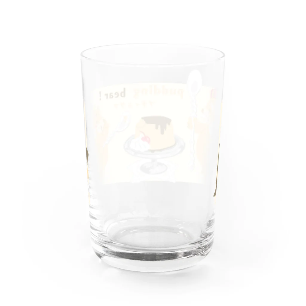 greenshibadog factoryのプディングマ！ Water Glass :back