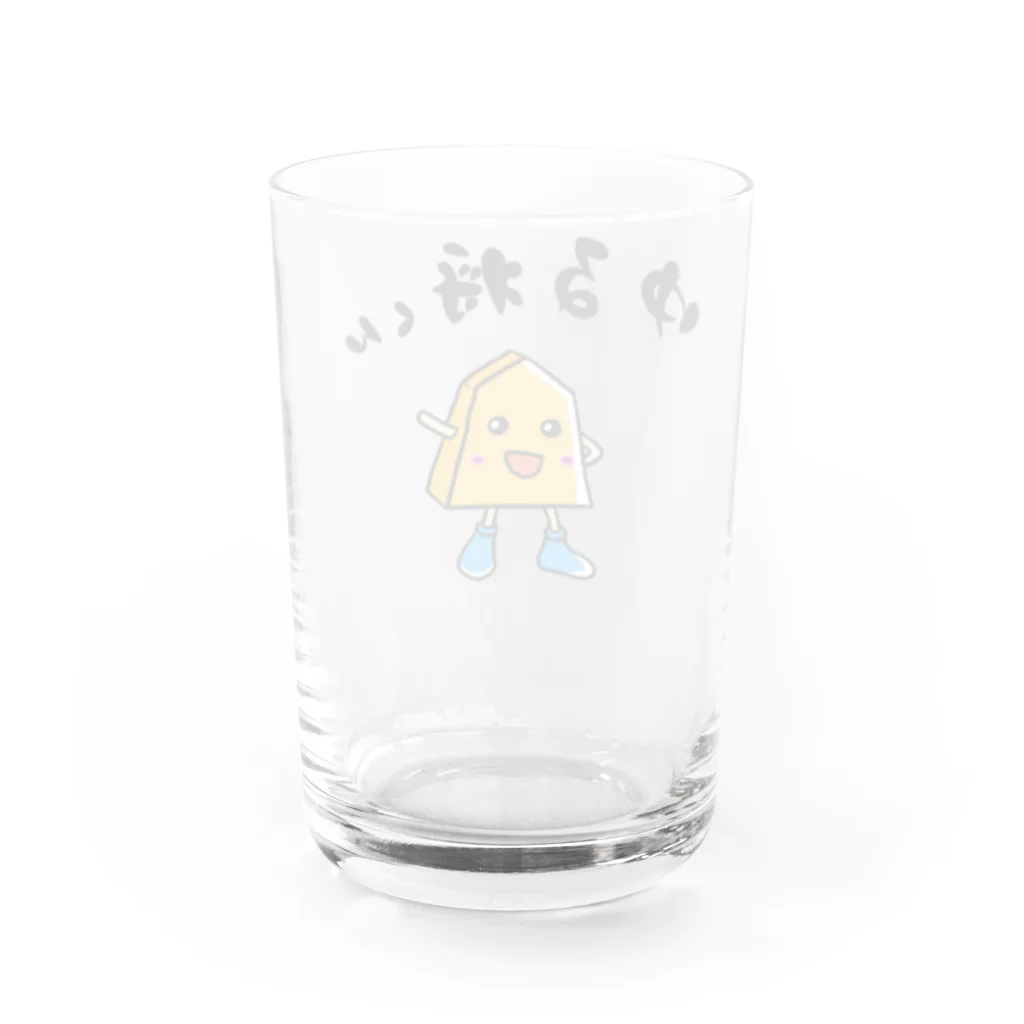 いびけんのゆる将くん Water Glass :back