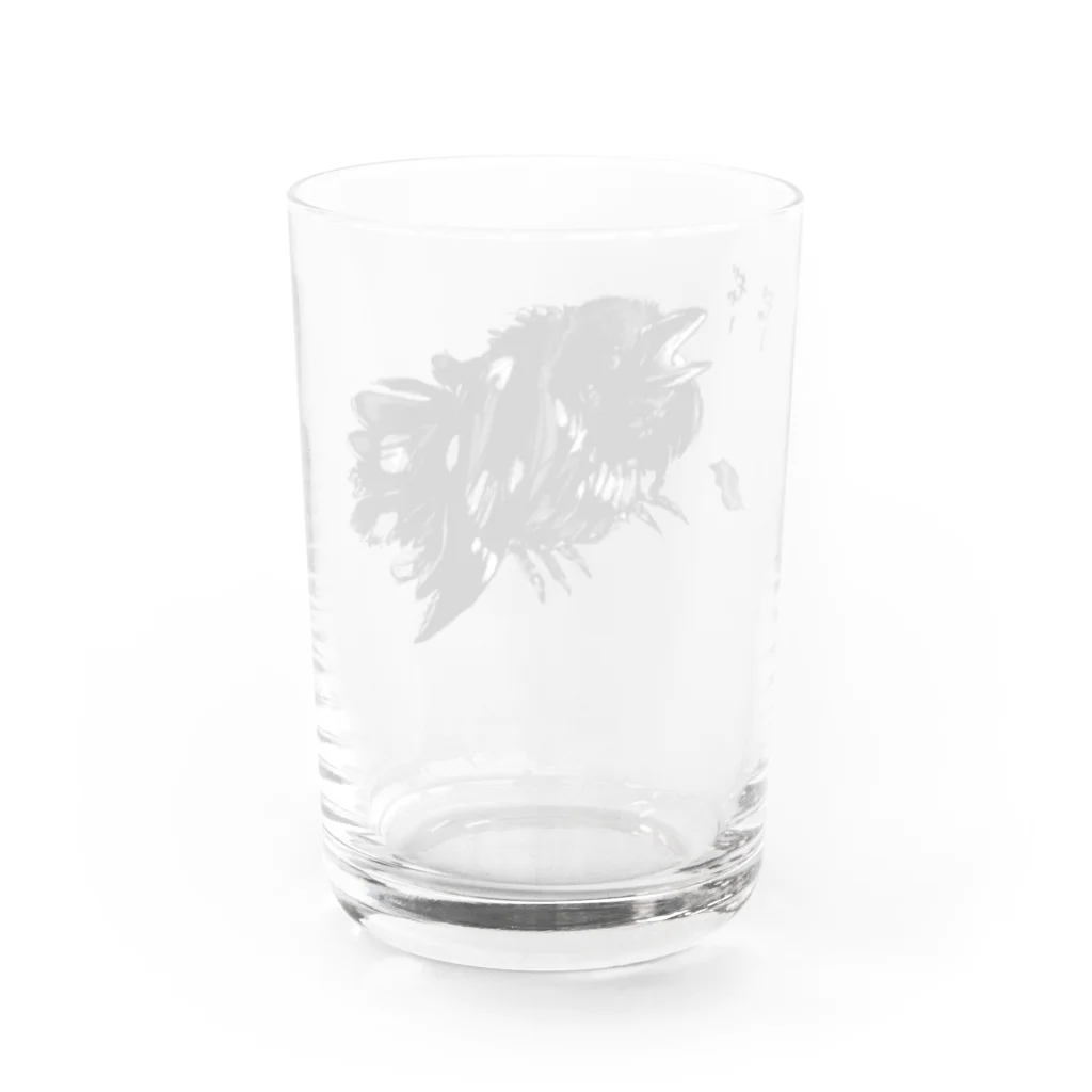 TAKAYAMAのまだらのカラス Water Glass :back