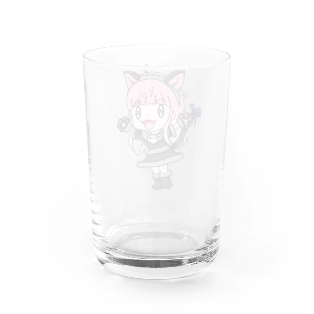 ฅねこ屋ฅのおつーらず Water Glass :back