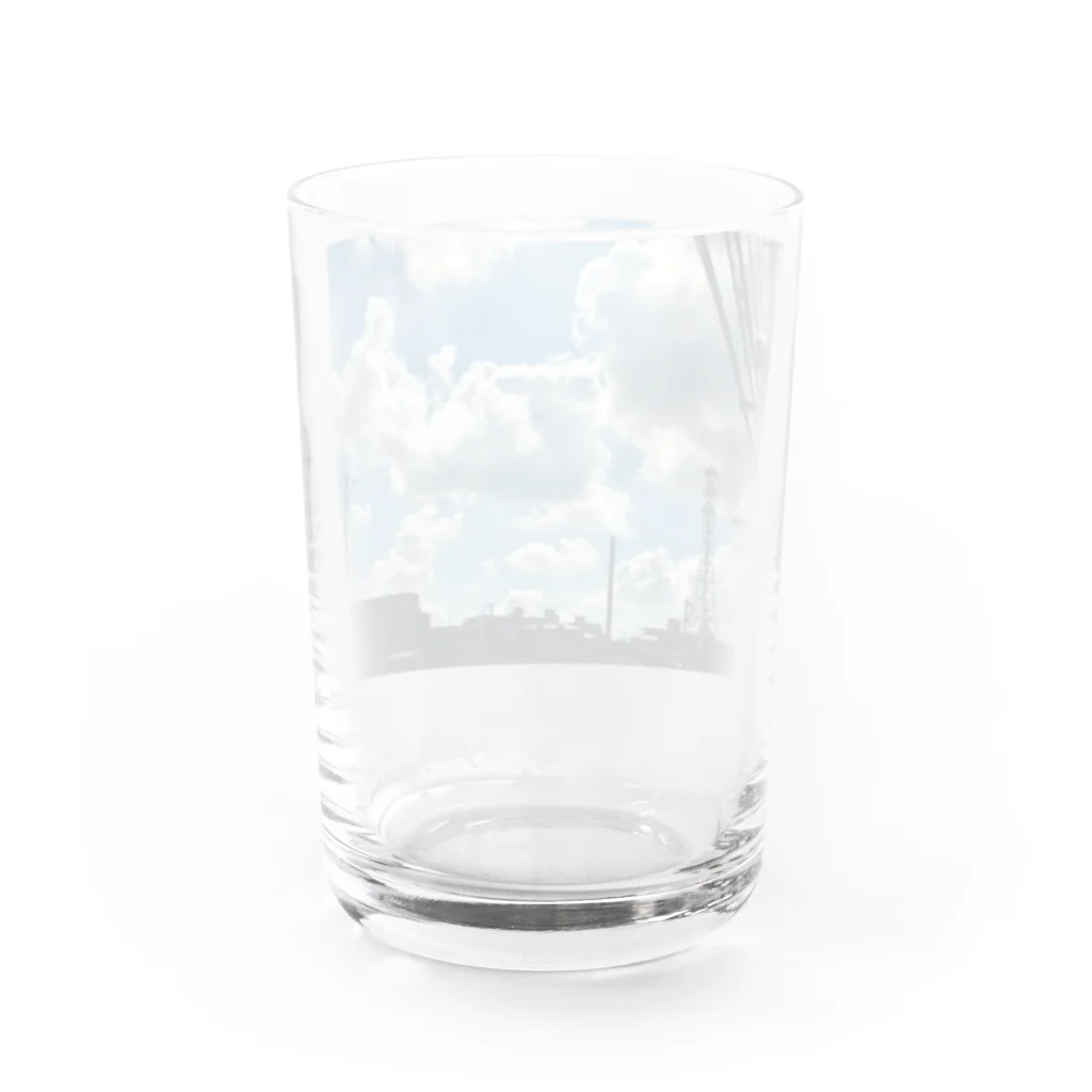 YUKATAの部屋の晴天 Water Glass :back