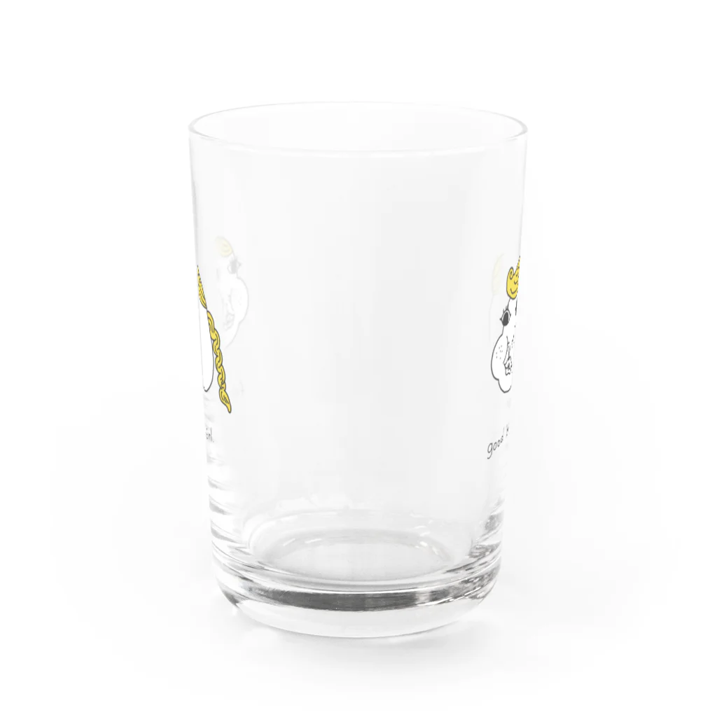 横目でチラリ！パリジェンヌのBoy meets Girl Water Glass :back