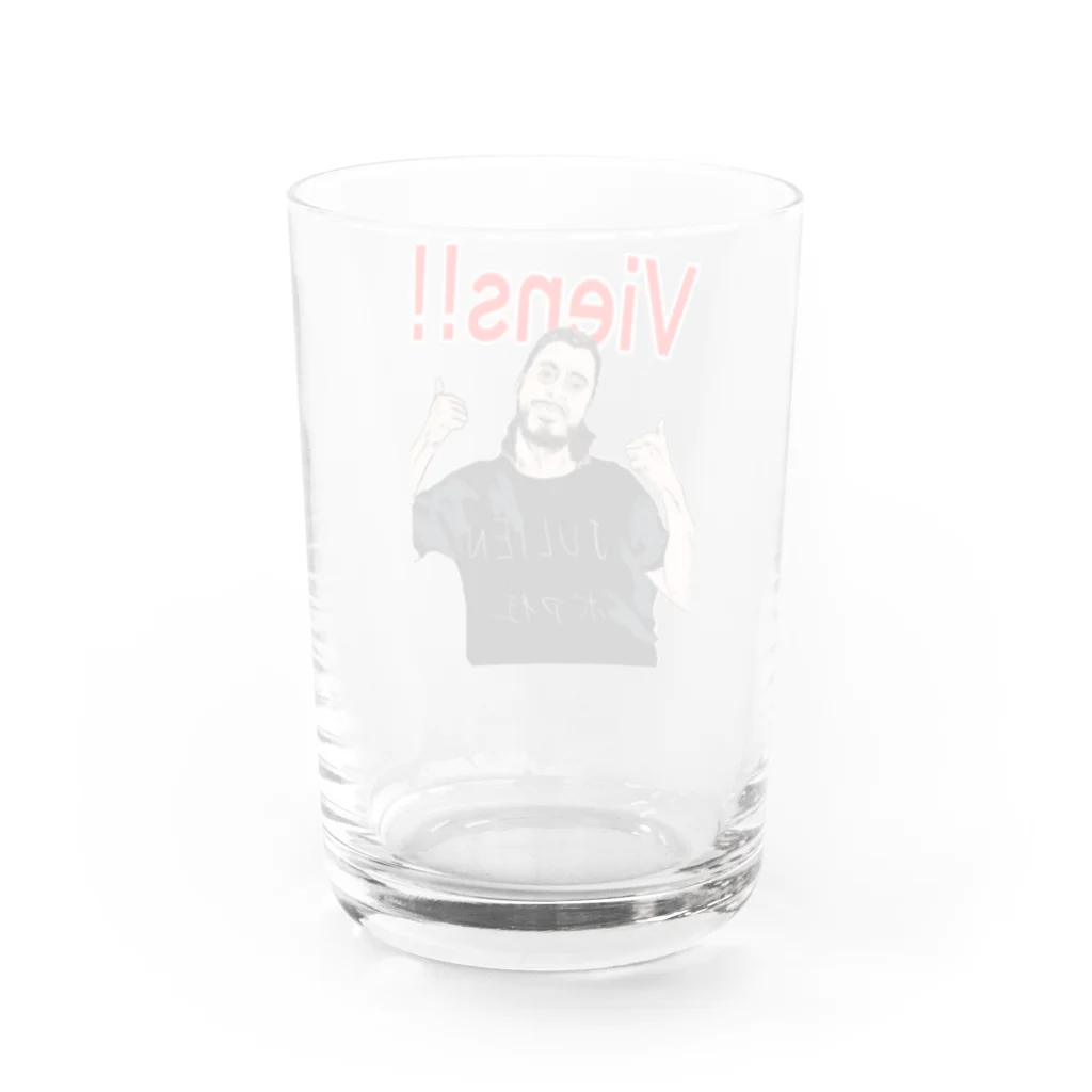 ドルドルショップのJe vous aime JULIEN Water Glass :back