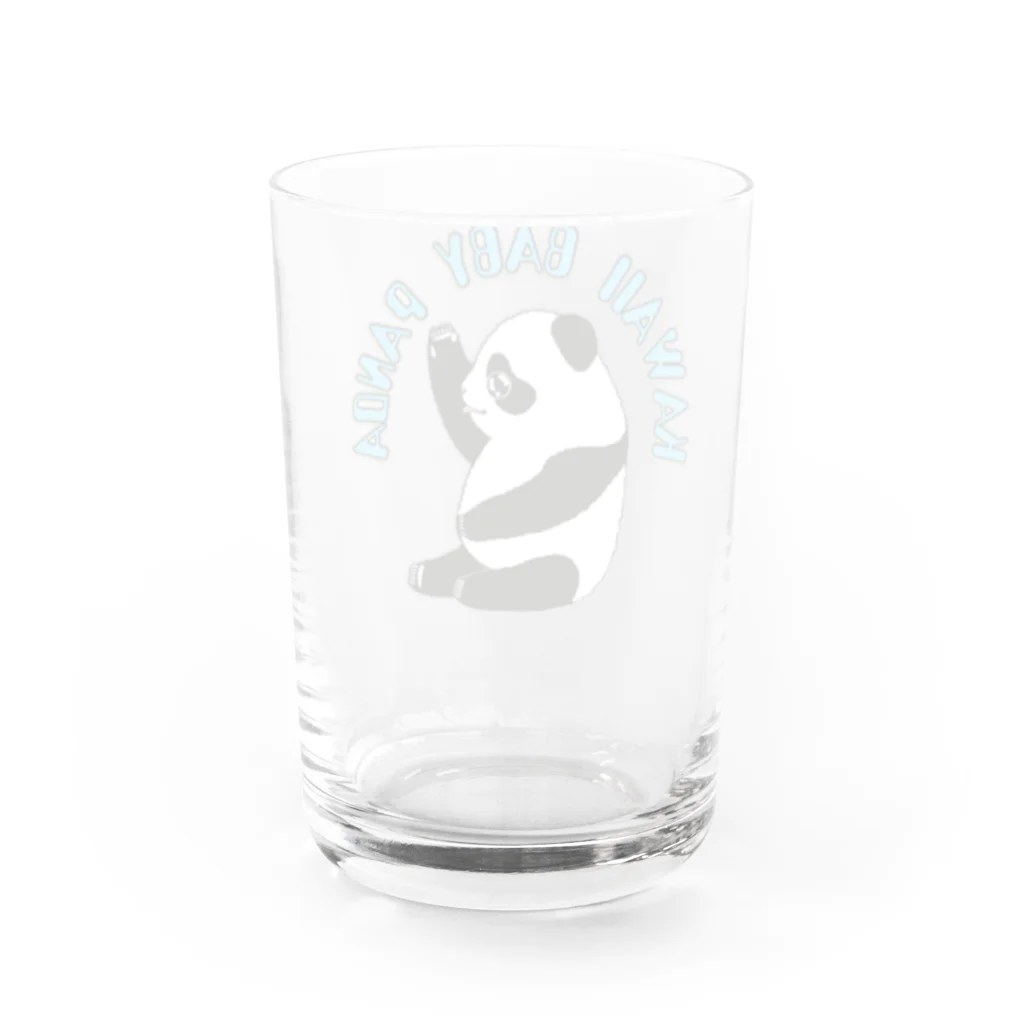 LalaHangeulのKawaii Baby Panda Water Glass :back