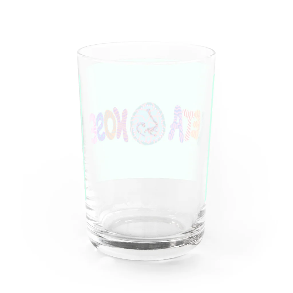 I AM METANOのMETA NOSE COLORFUL 2 Water Glass :back