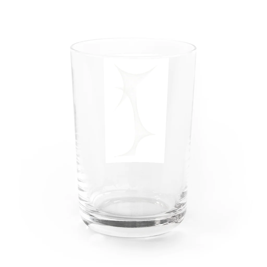 nokkccaの./Wires - 1 "pattern" Water Glass :back