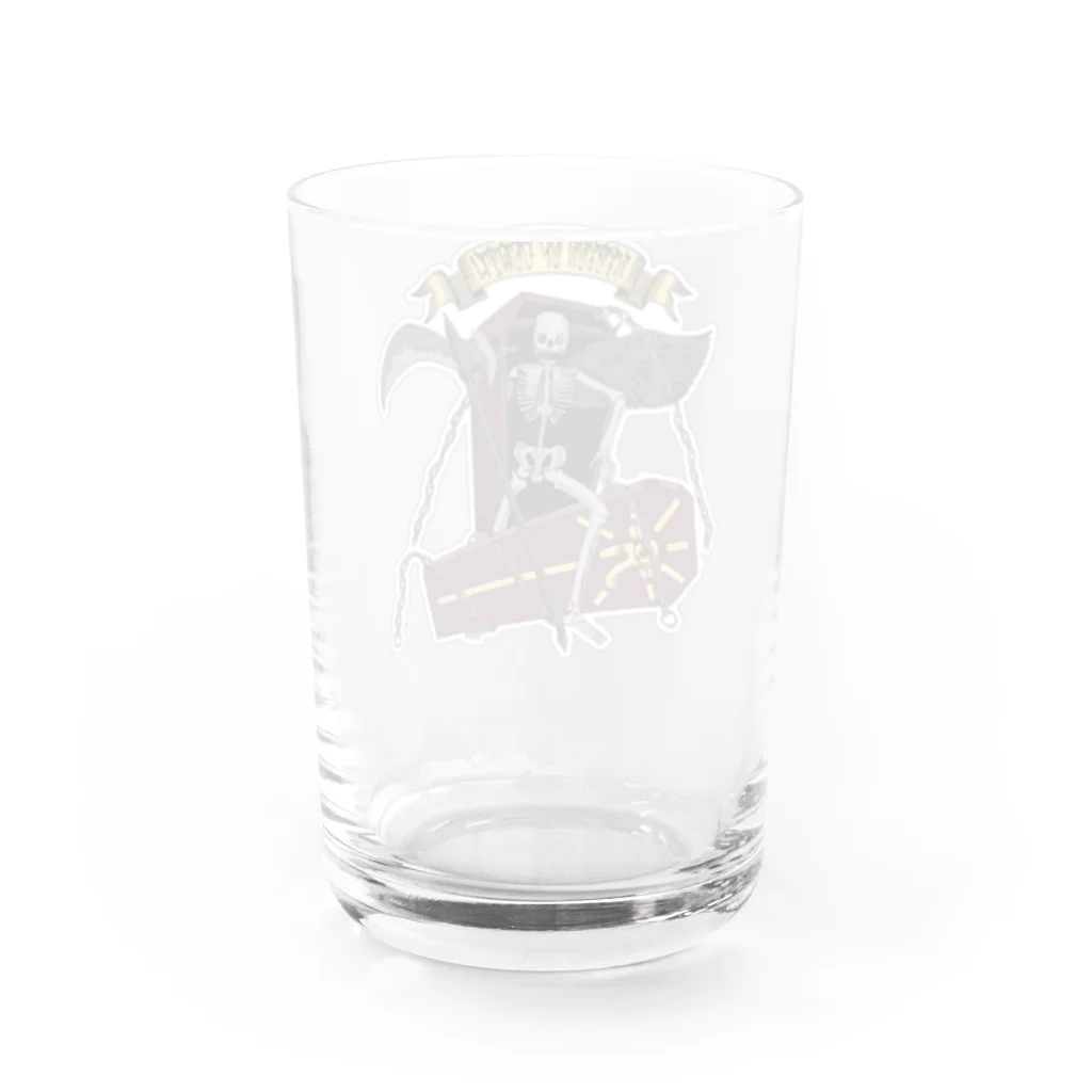 STRAYLIGHT SUZURI PXのVISION of DEATH Water Glass :back