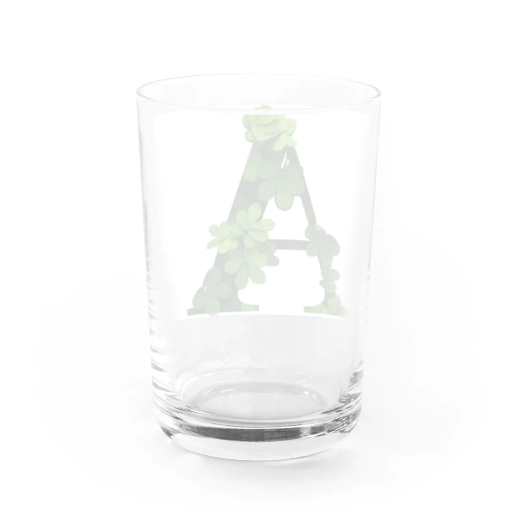 MMSANのグリーンなA Water Glass :back