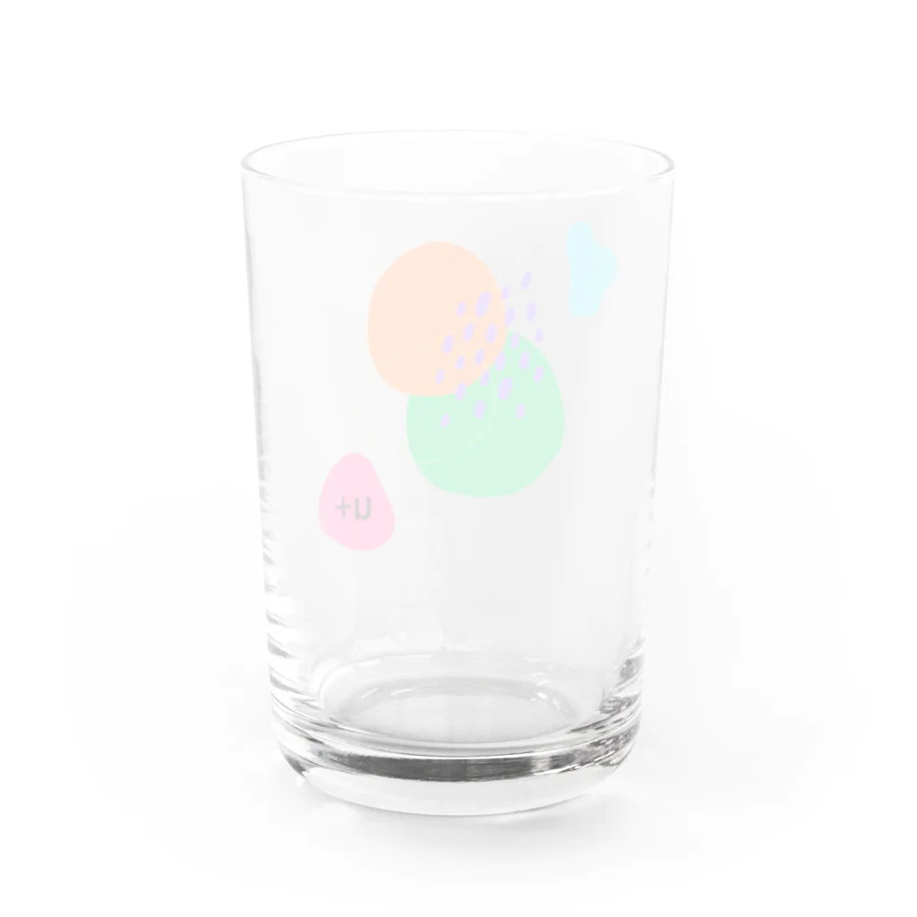 u+のaprès la pluie Water Glass :back