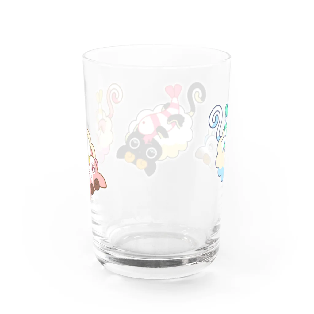 MARY@め〜ネコのめ〜ネコ Water Glass :back