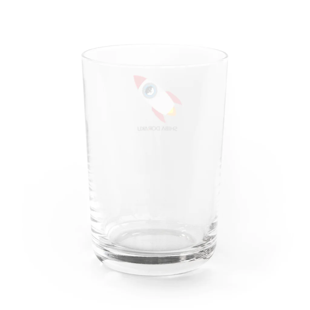 柴道楽のSHIBADORAKU ROCKET Water Glass :back