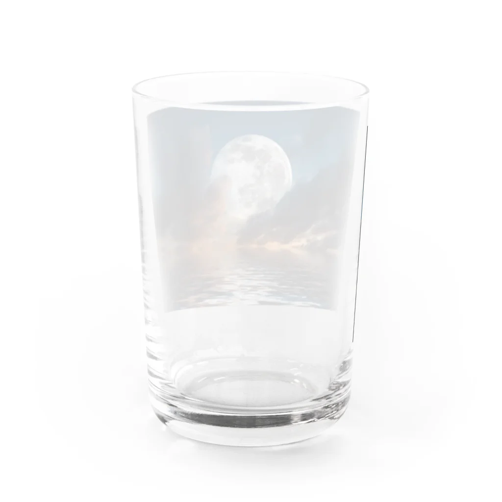 タツノオトシゴローズのthe moon no.2 Water Glass :back