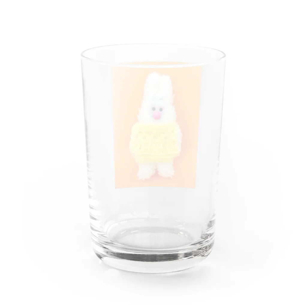 HARUNA AOKIのしゃぼんぼん・たまごニット Water Glass :back