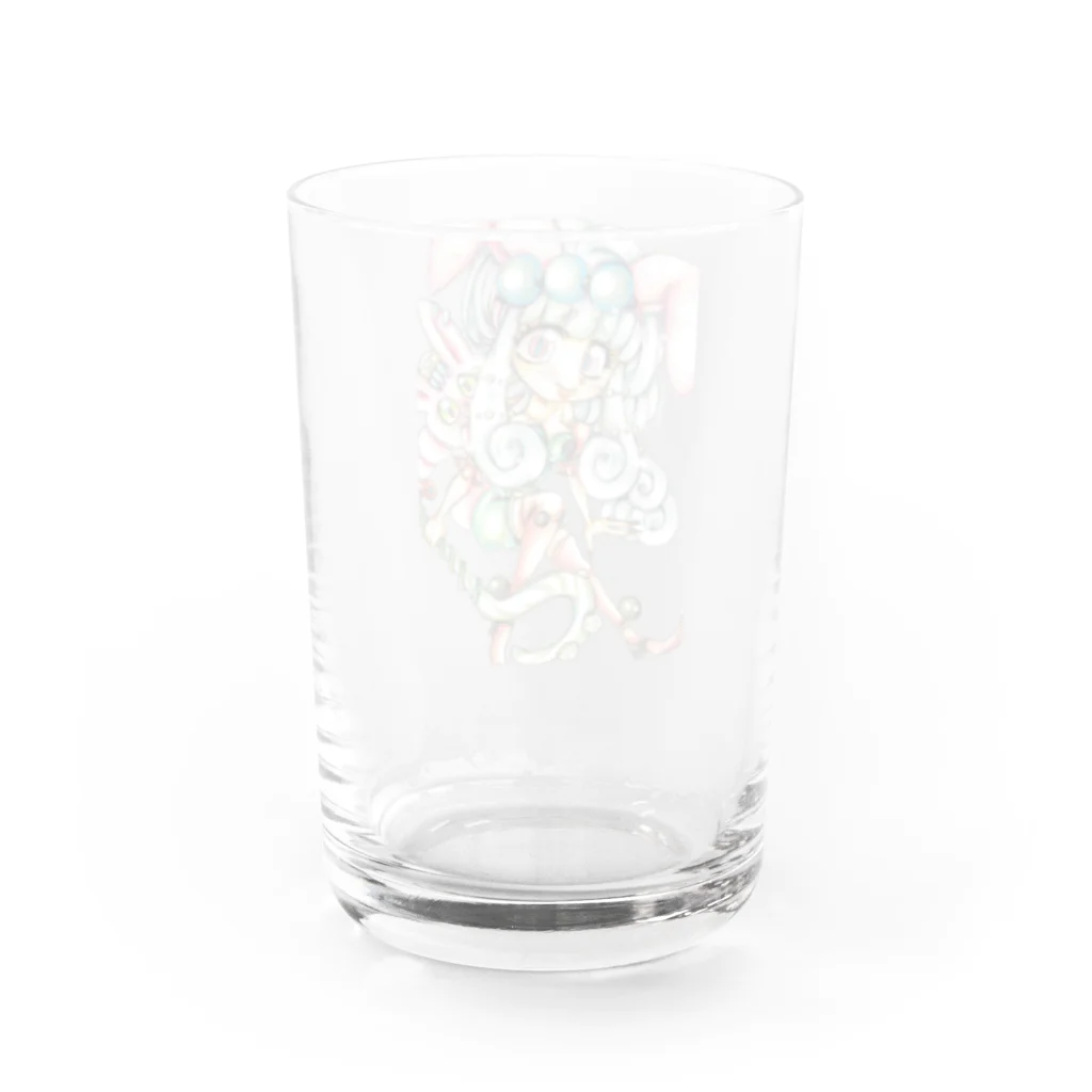 弐０Heartsのうさ耳魔術師 Water Glass :back