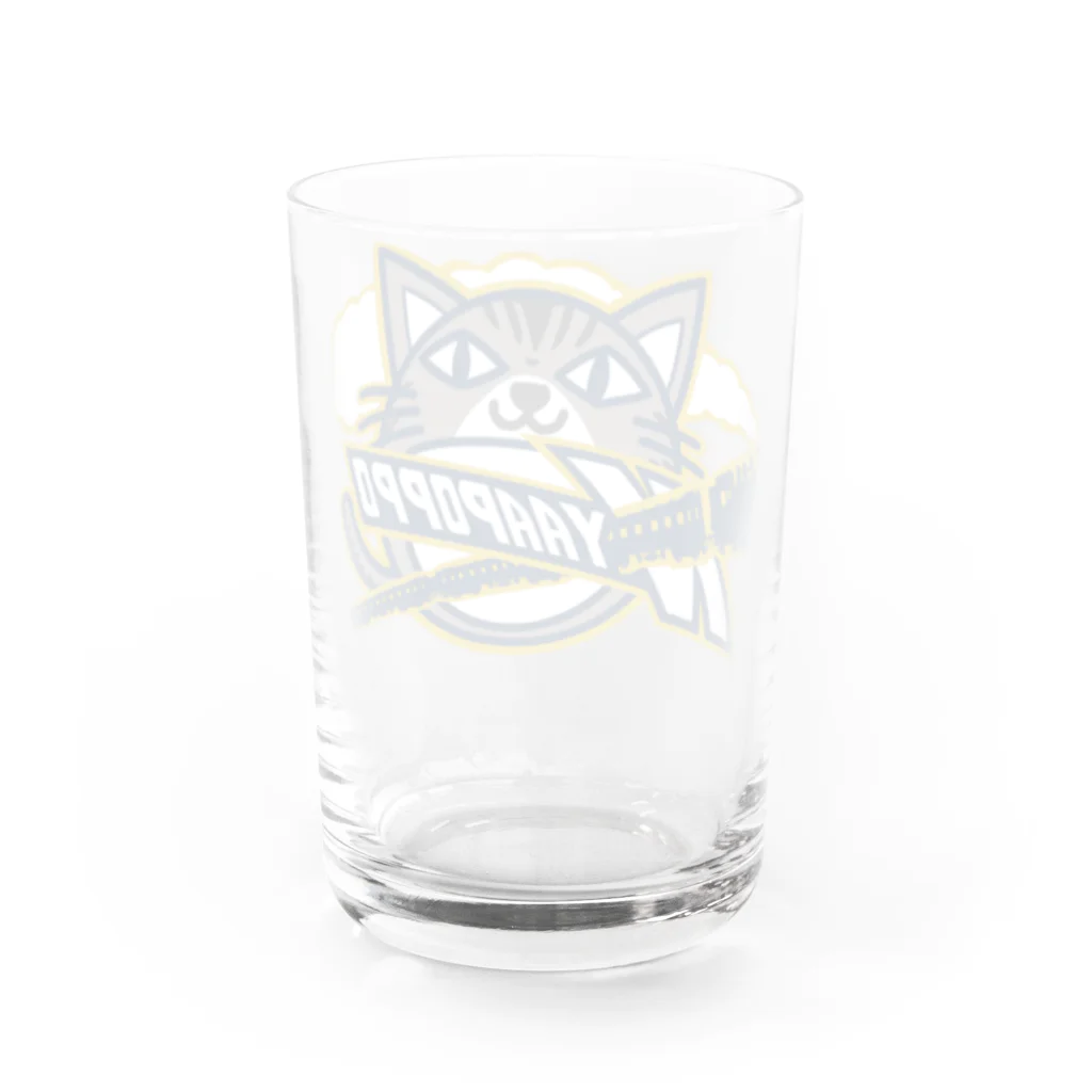 DEEBO ART WORKSのNYAAPOPPO Water Glass :back