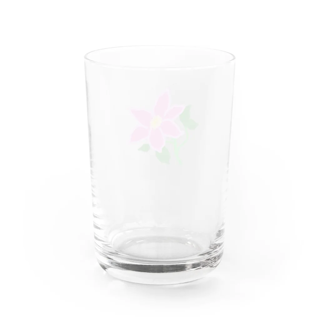 flower-flowersのflower F-1 Water Glass :back