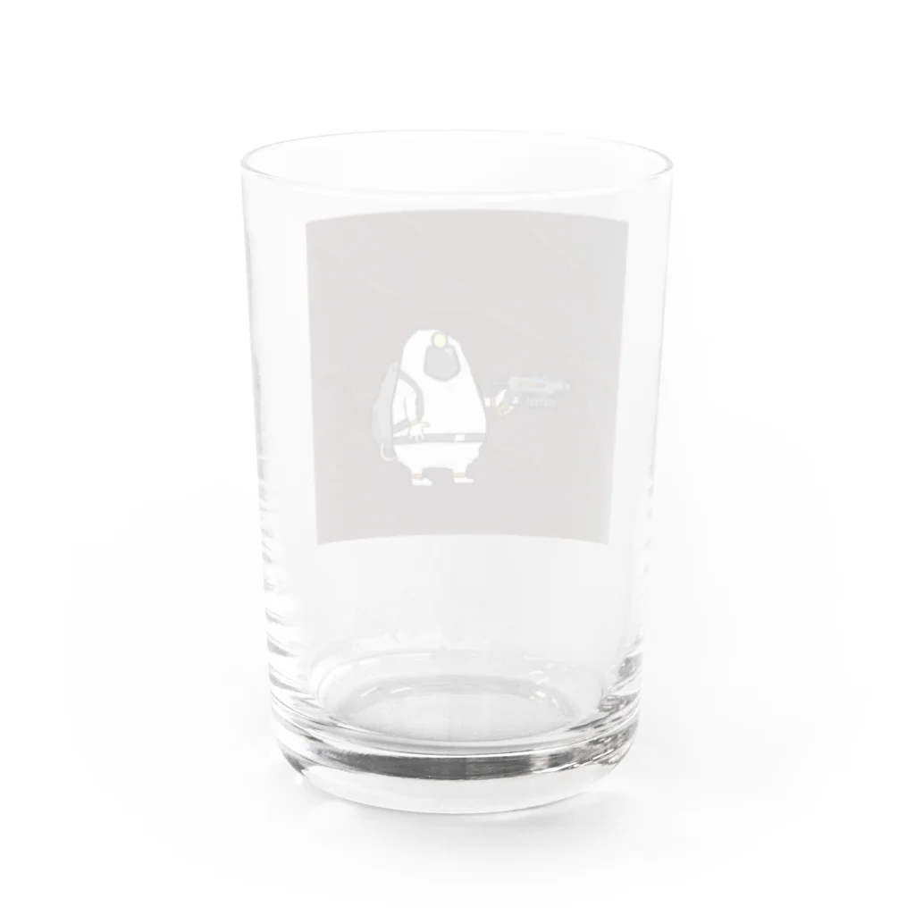 Axelの調査隊員くん Water Glass :back