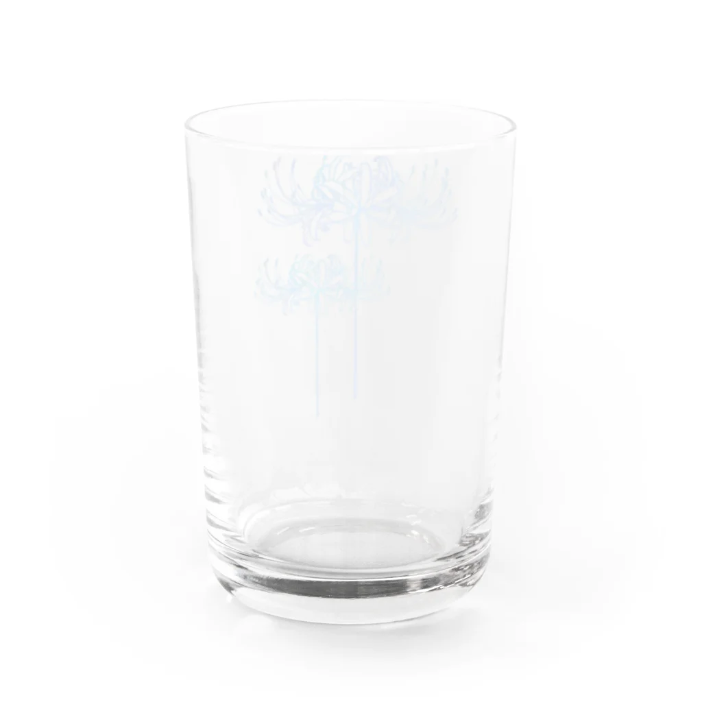 綾錦工房 りこりすの曼珠沙華 【月光】 Water Glass :back