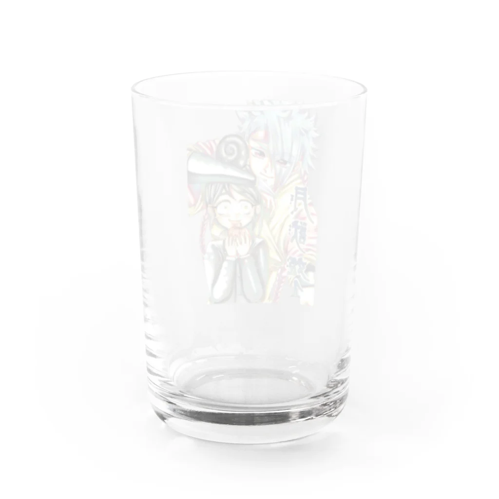 弐０Heartsの月獣姫 Water Glass :back