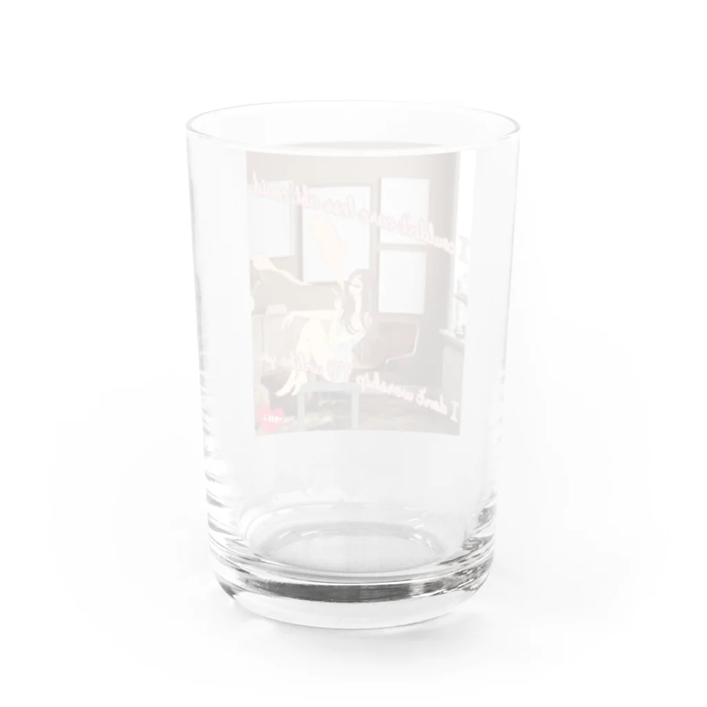 弱子の部屋のコロナどうでもいい Water Glass :back