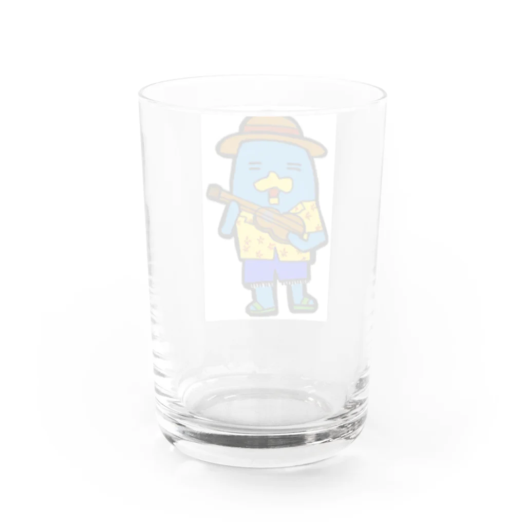 SheepDesignのジョ兄(ジョニイ) Water Glass :back