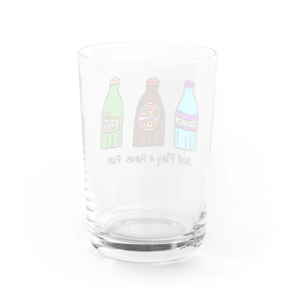 3OOLのJust play & Have fun Water Glass :back
