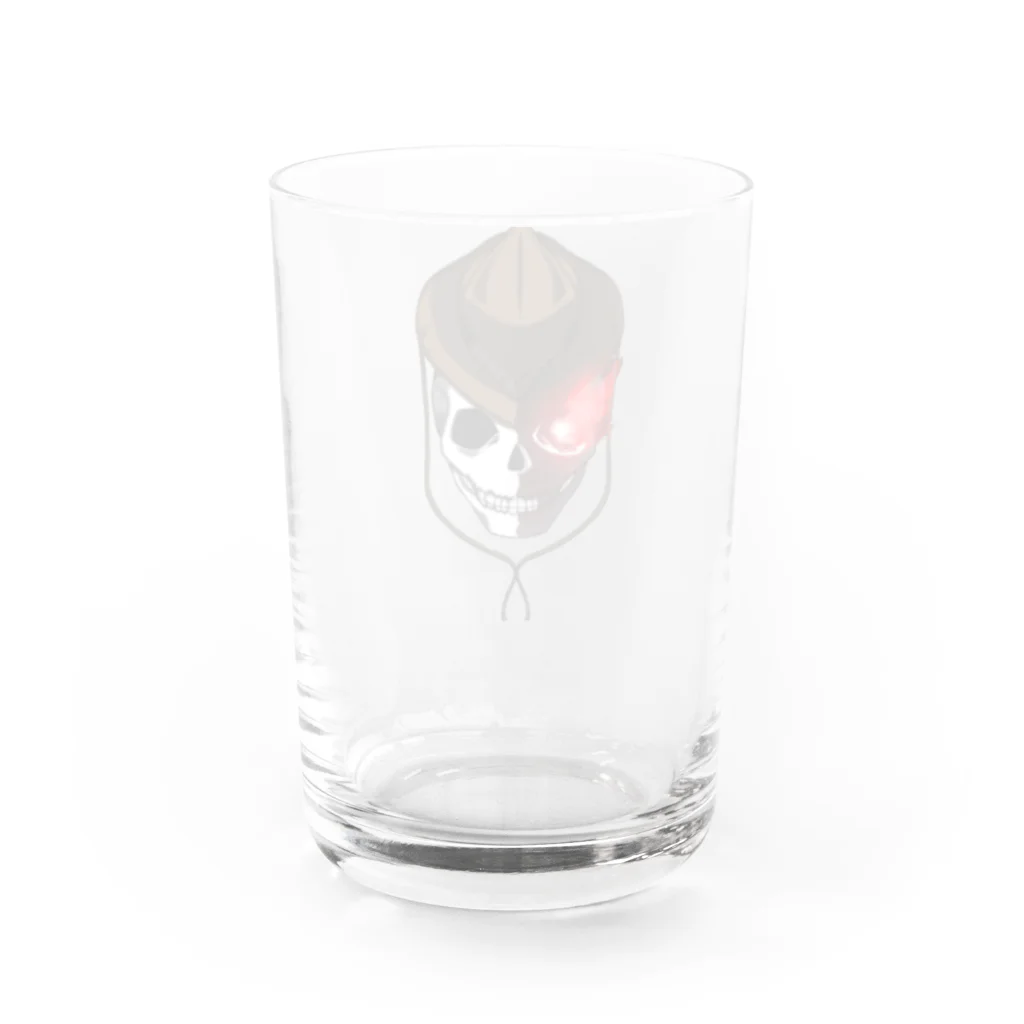 Mr.Boneman Official ShopのMr.Boneman@タマシイヲモヤセ Water Glass :back