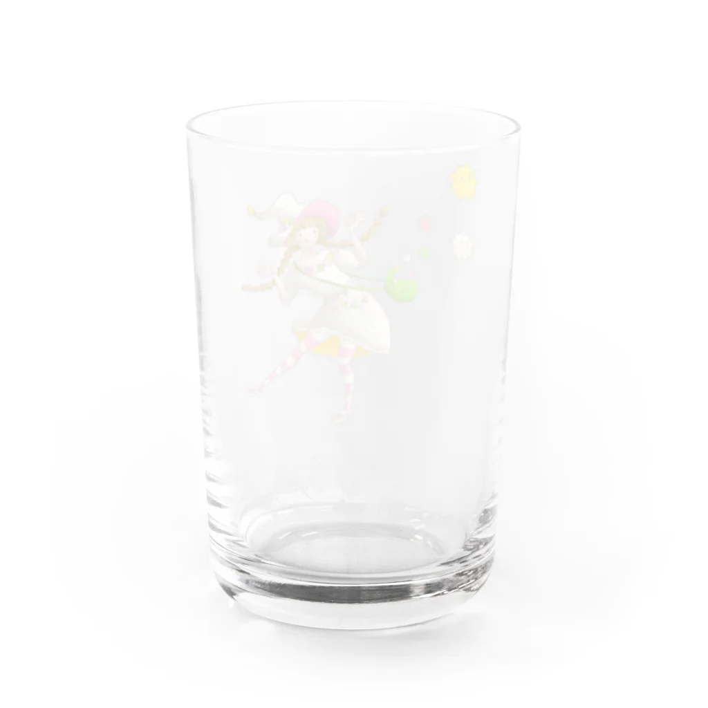 かとう・さくらの金平糖の魔女 Water Glass :back