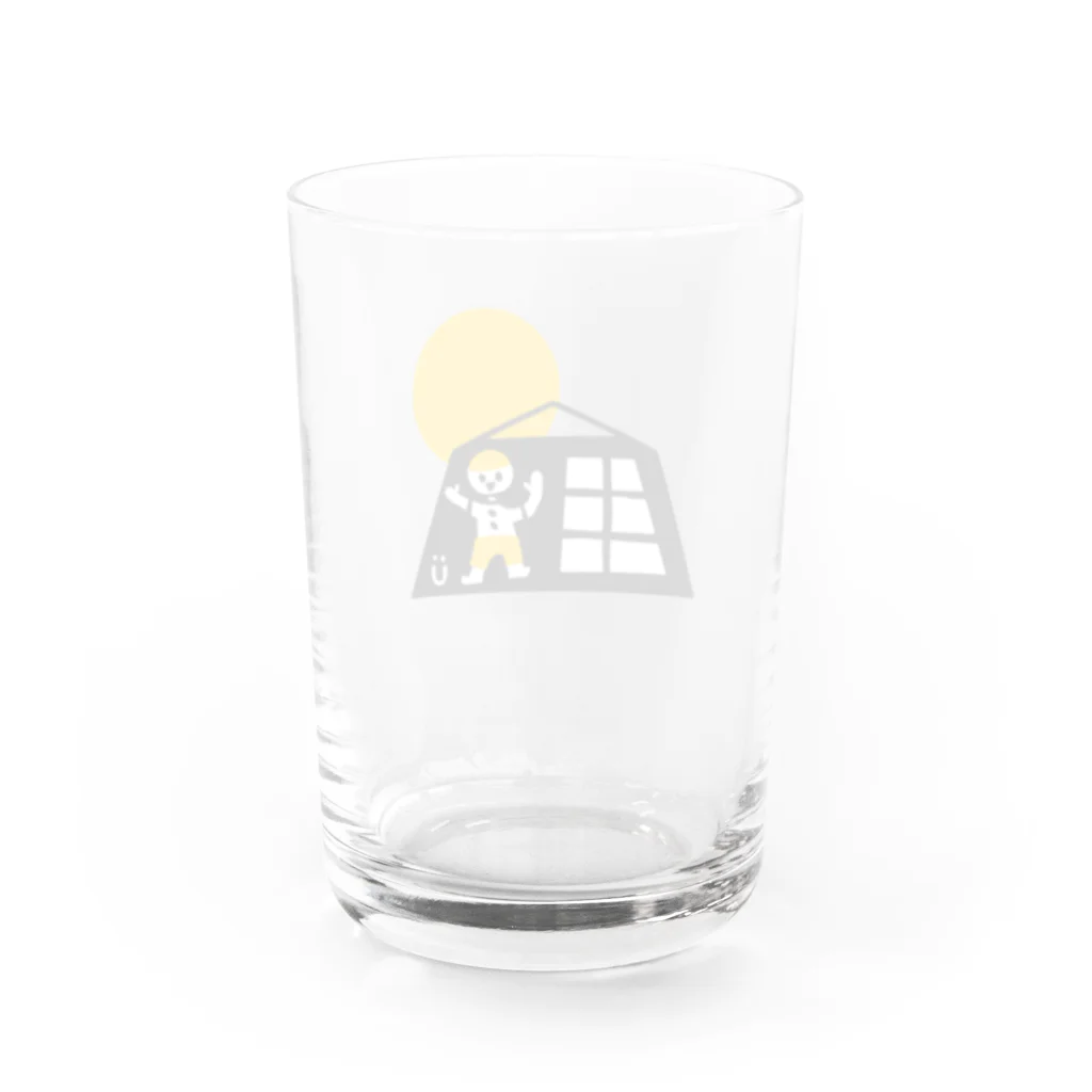 ぽつねん帖のÜto camp シリーズ  Water Glass :back