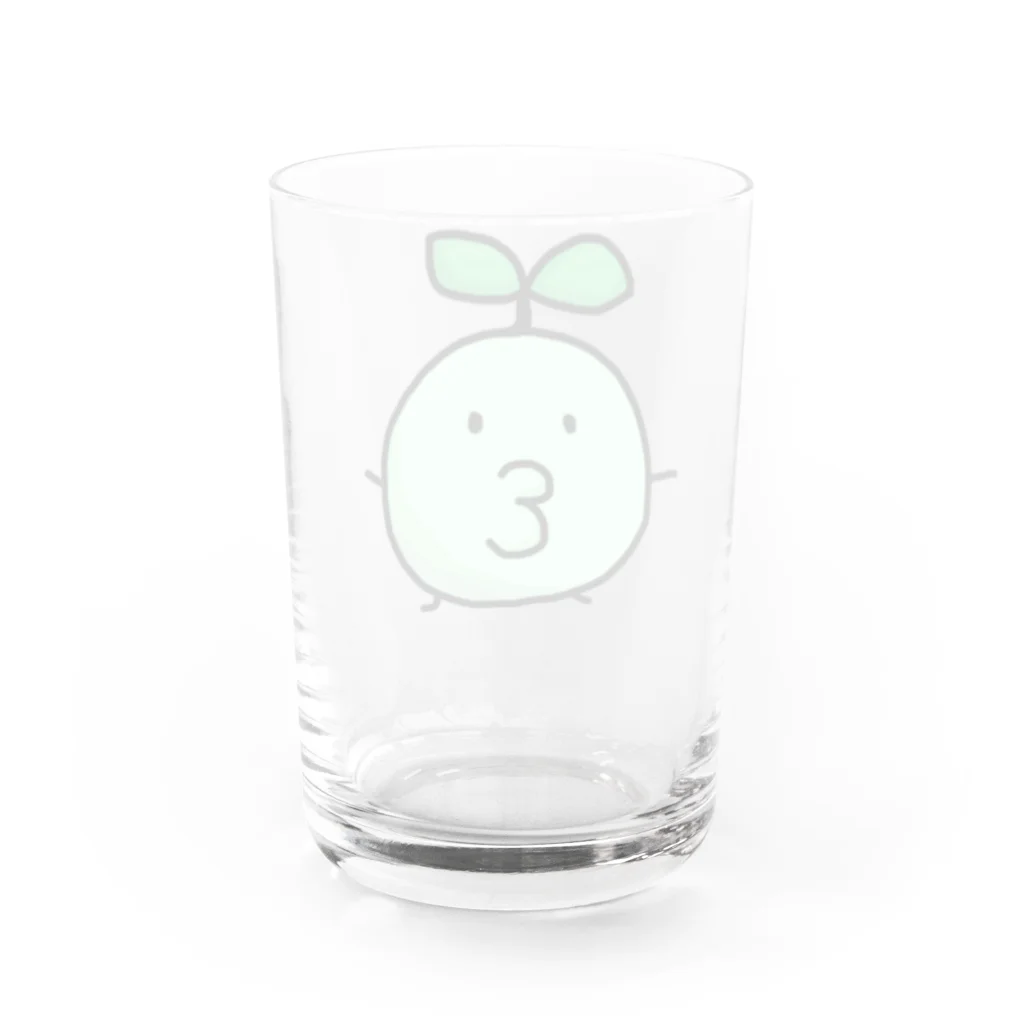 ちょむショップのうぽ Water Glass :back