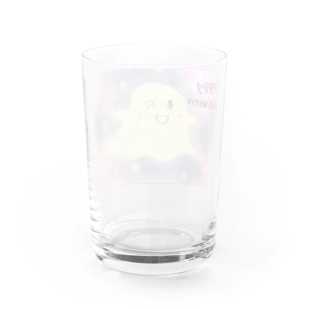 Pas★Enjoy 筆文字＆パステルアートのハロウィン限定2022 Water Glass :back