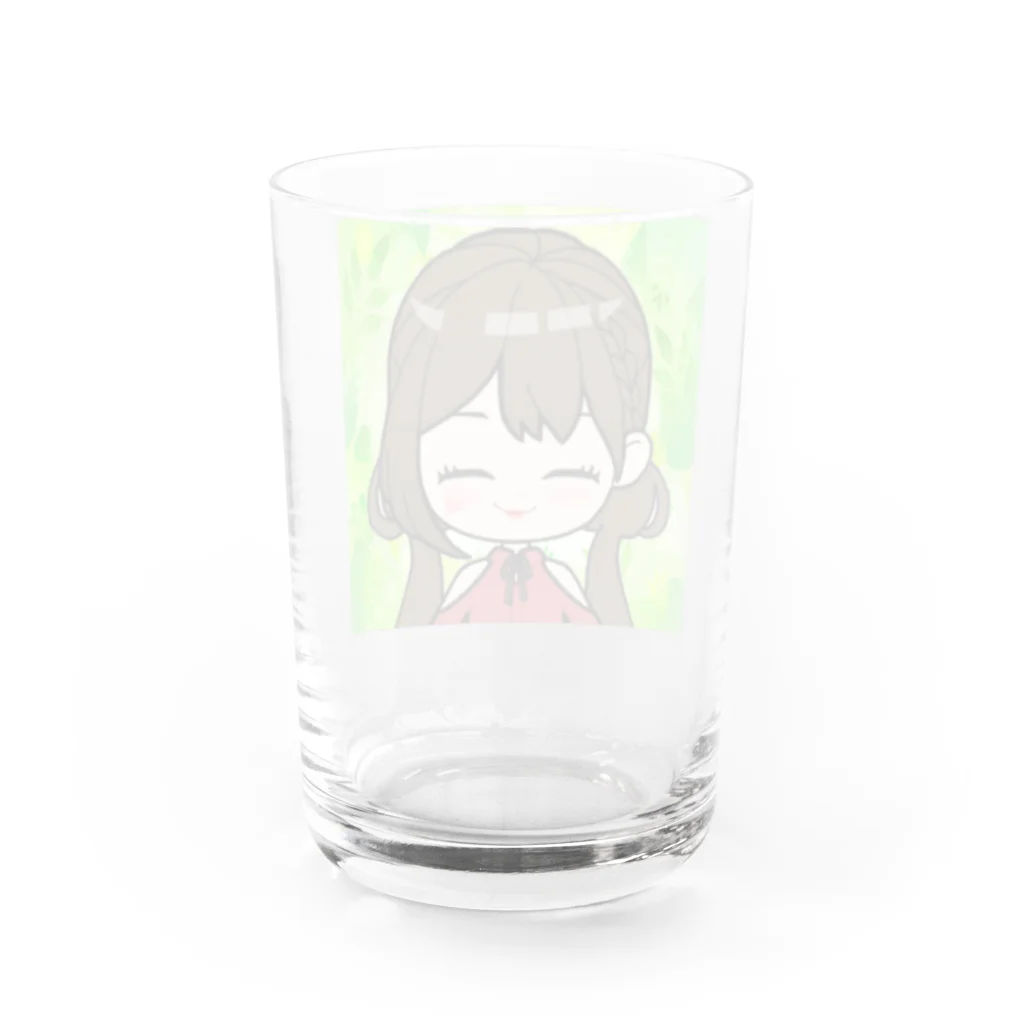 cyoko_630のチョコ１ Water Glass :back