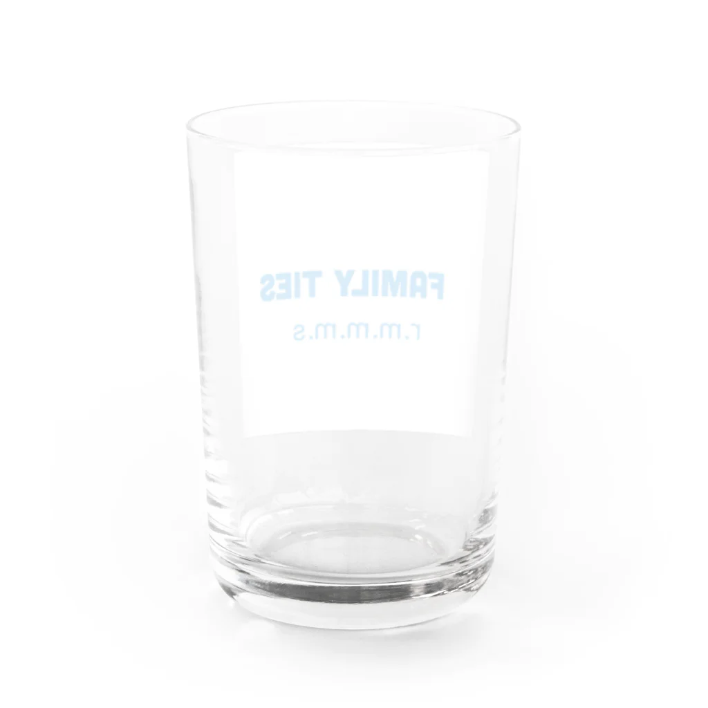 family tiesのfamily ties Water Glass :back