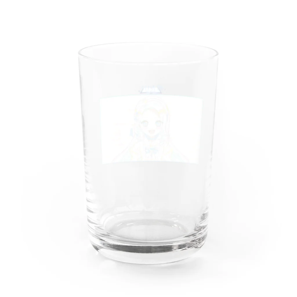 碧衣リン公式｜アニメーション原画グッズの碧衣リン（アニメ原画 by studioもがな） Water Glass :back