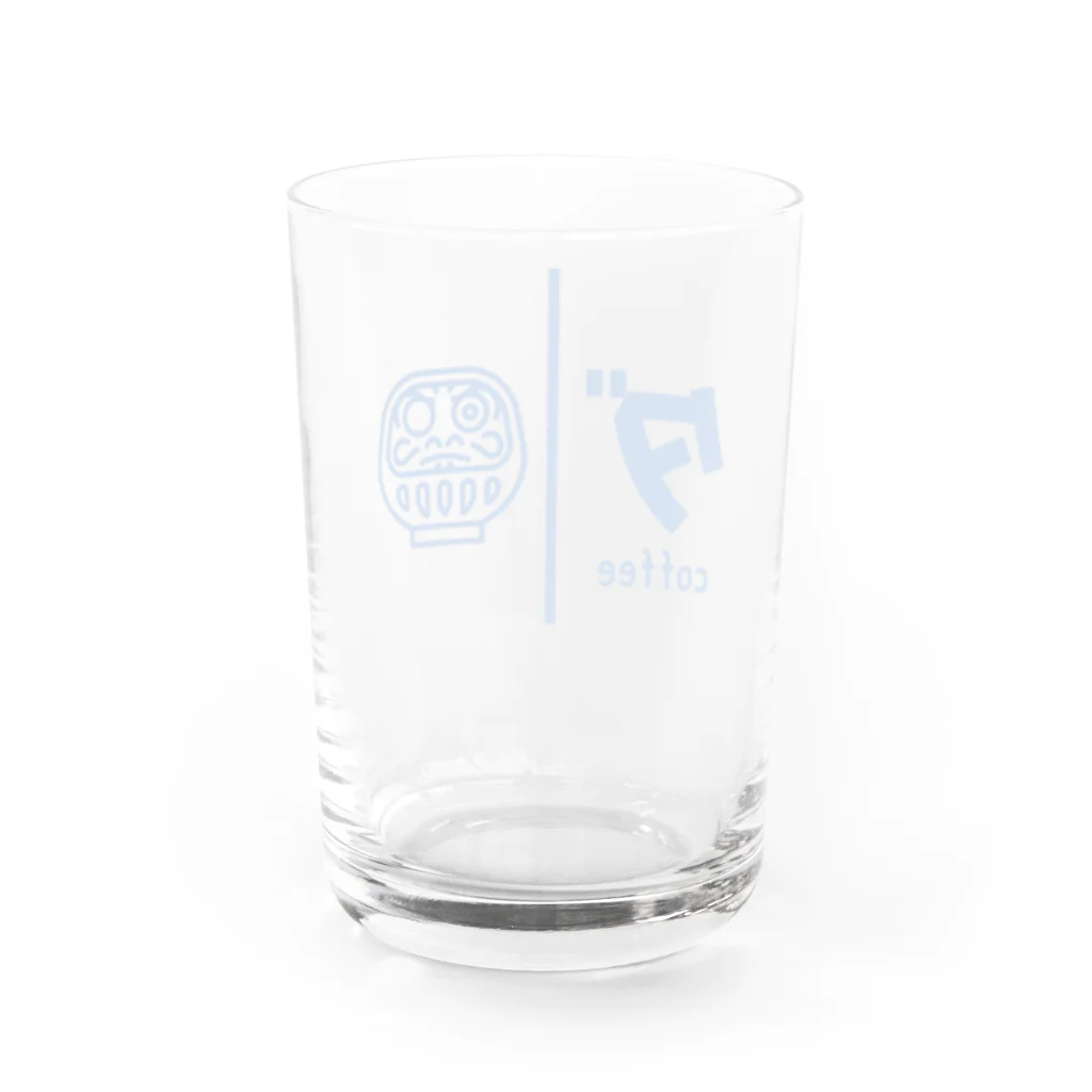 マッチングマリナ公式のだこーひー Water Glass :back