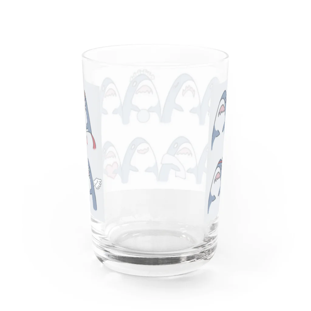 すなちゃんのさめがほん Water Glass :back