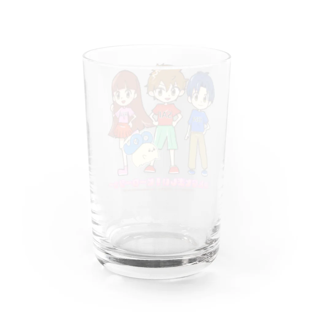 めいぷるはあとのみんなと楽しい！ヒーローショーグッズ Water Glass :back