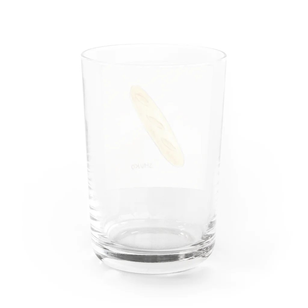 illustratorSHUKOのバゲット Water Glass :back