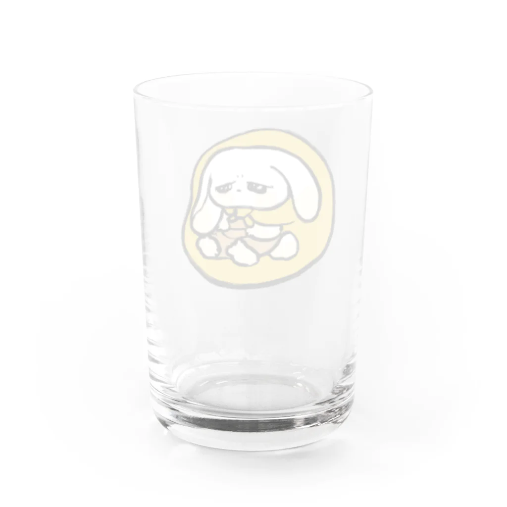 NITOENOMISEのリスコーン星人　おねむ Water Glass :back