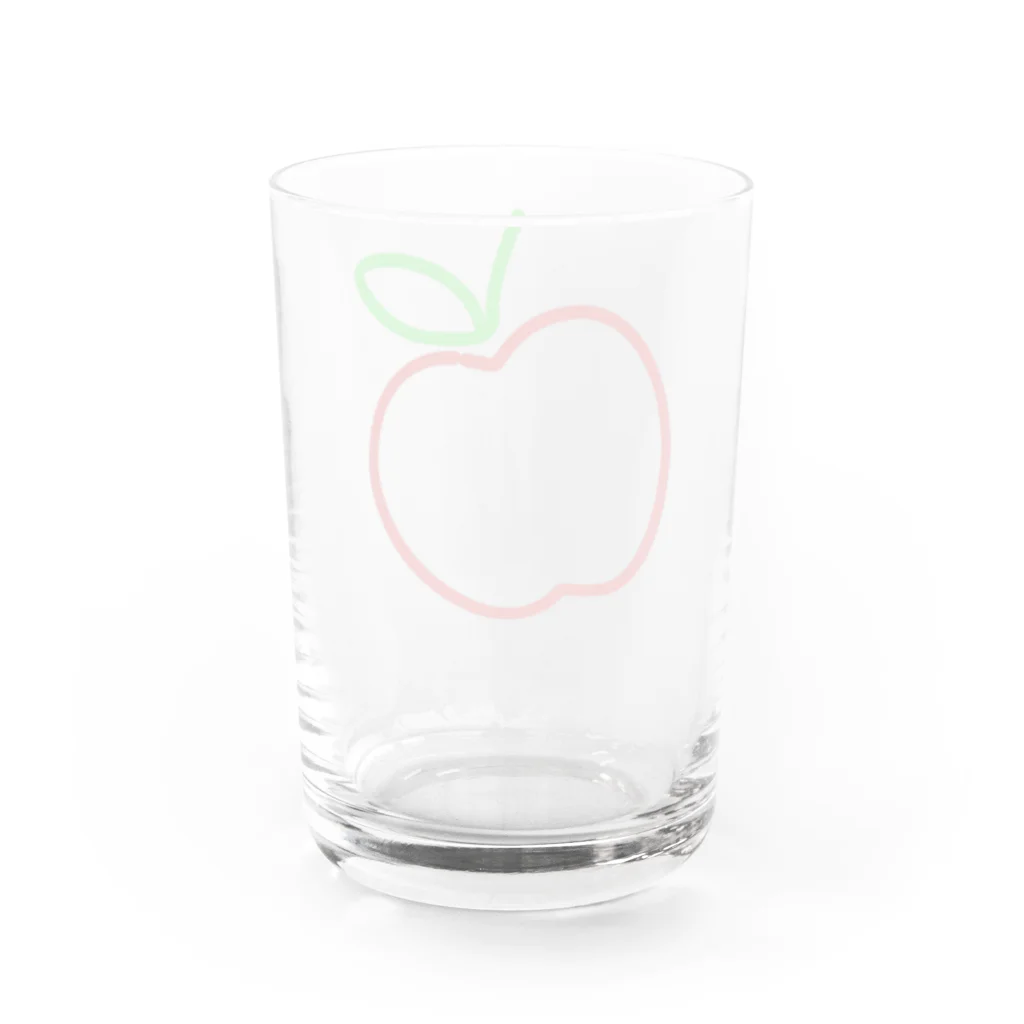 DRIPPEDのAPPLE-りんご- Water Glass :back