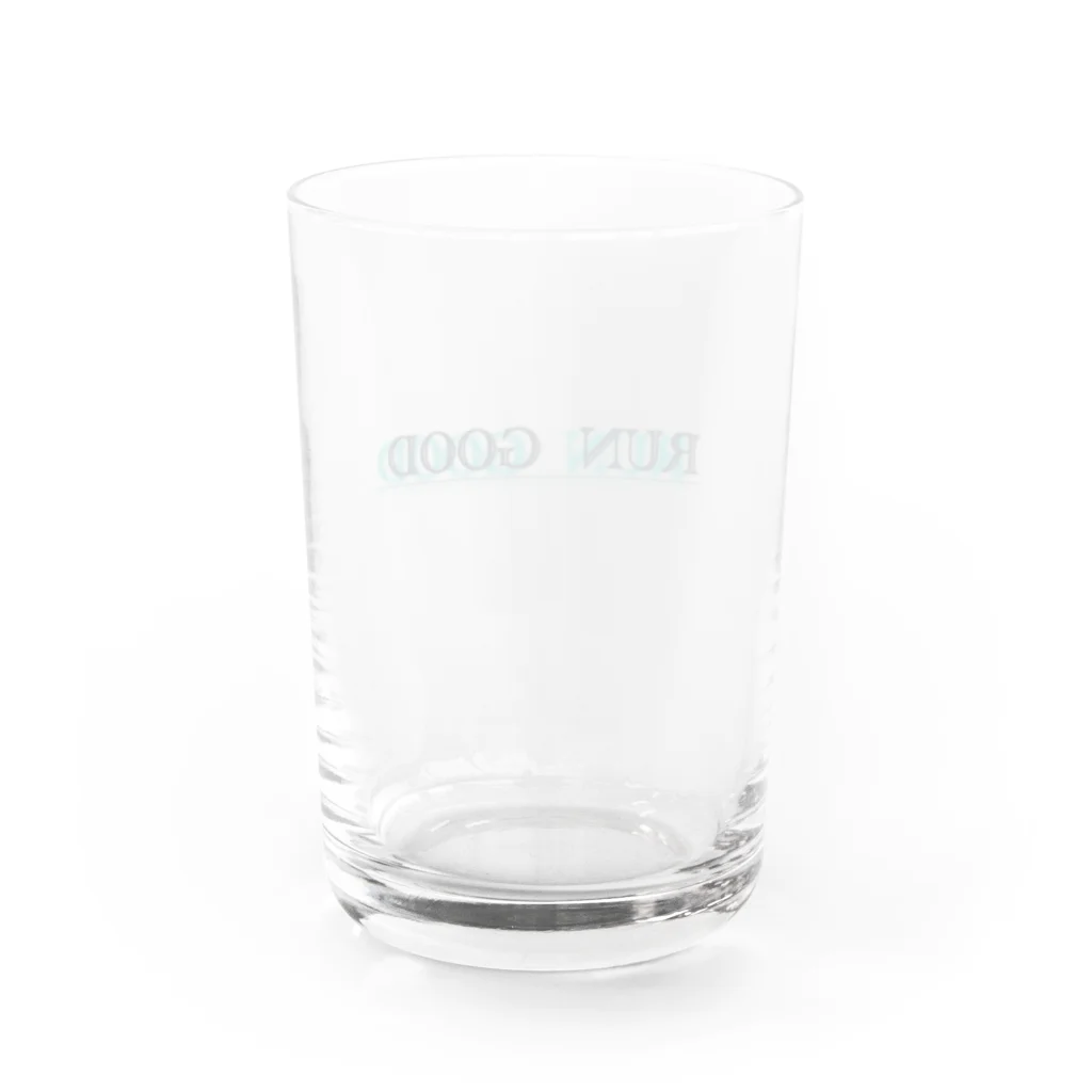 RUN GOODのRUN GOOD  Water Glass :back
