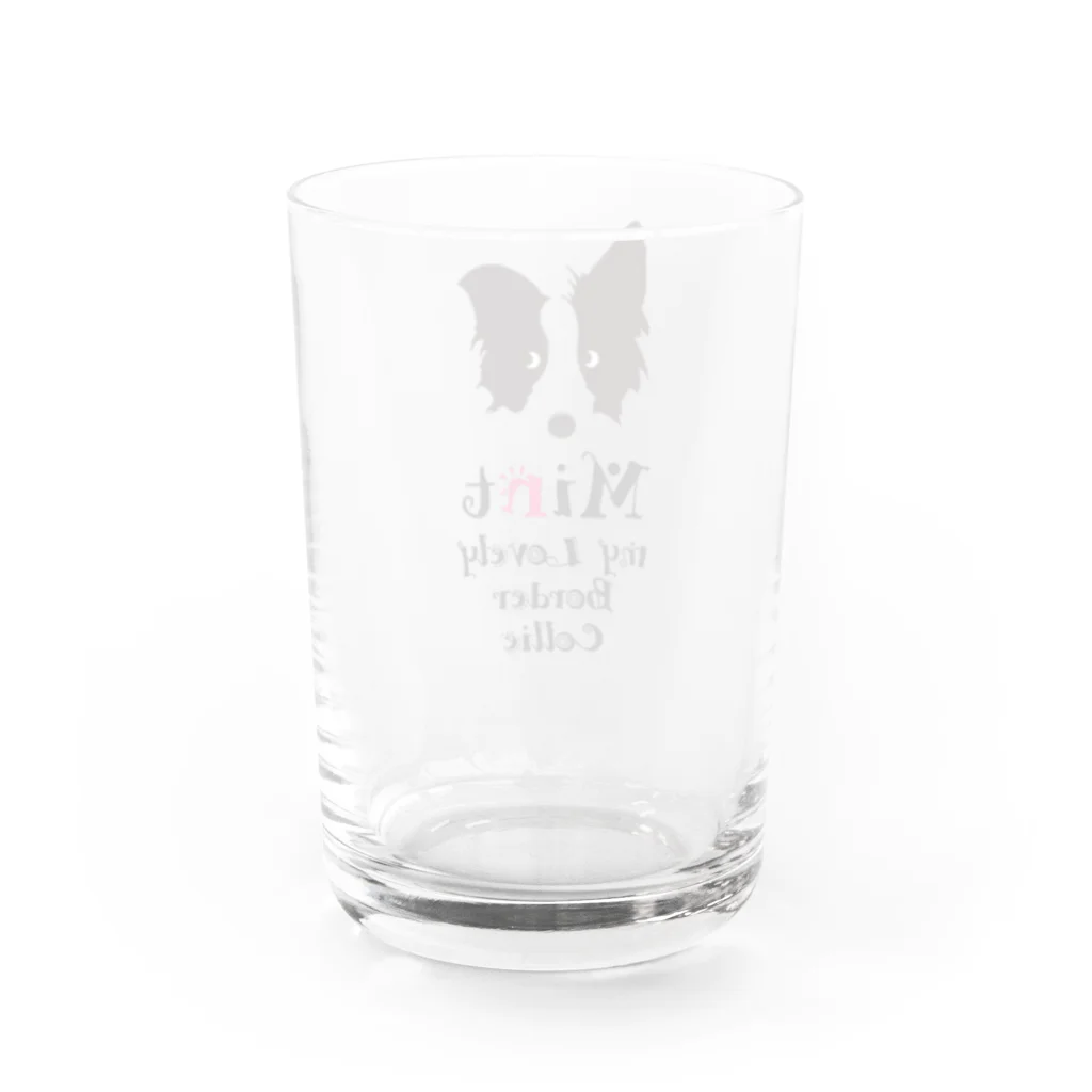 Bordercollie StreetのBD-Mint1 Water Glass :back