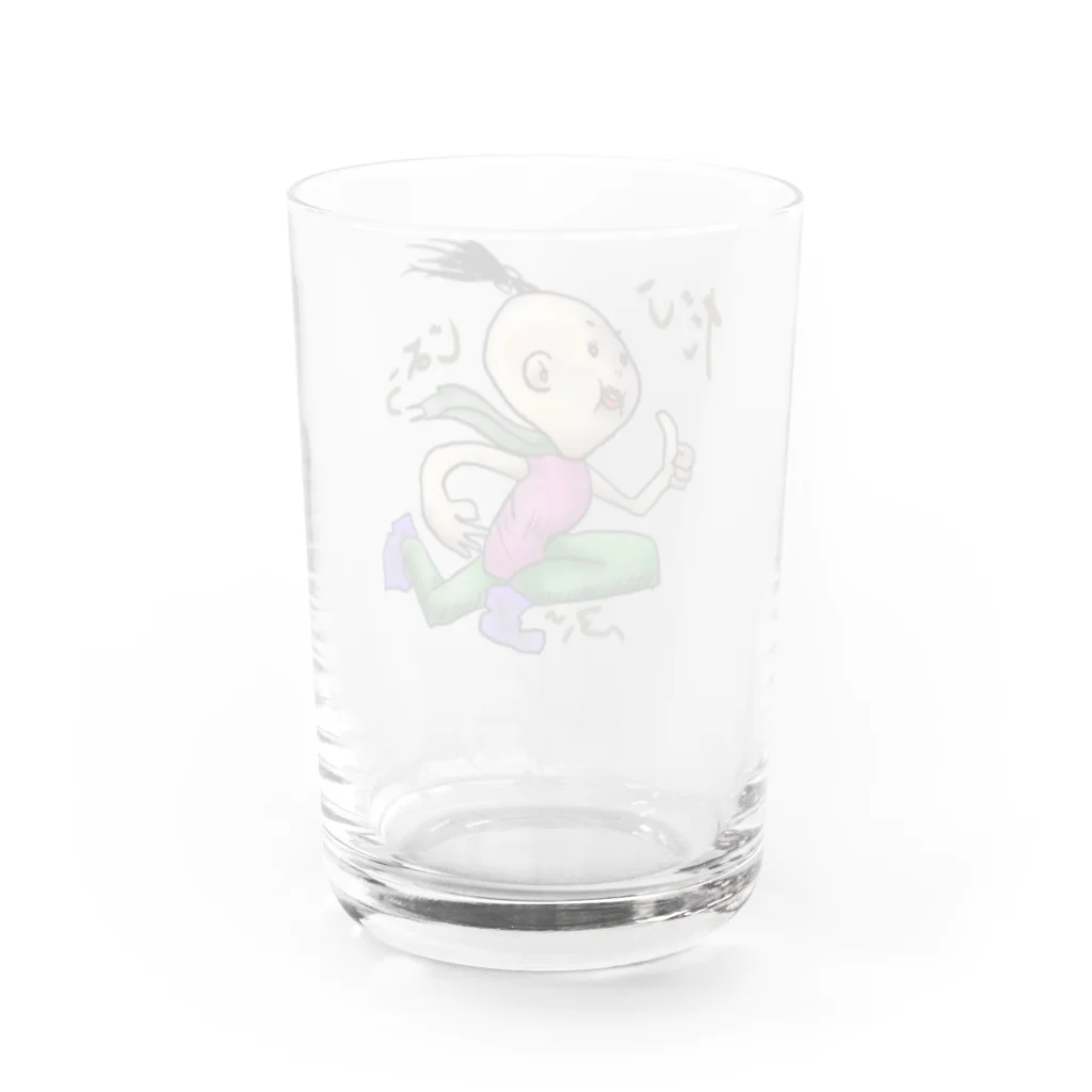 irootokosamuraiの大丈夫 Water Glass :back